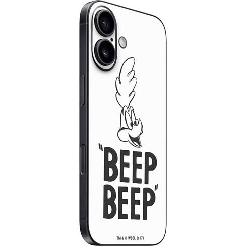 Looney Tunes Road Runner Beep Beep iPhone 16 Plus Skin